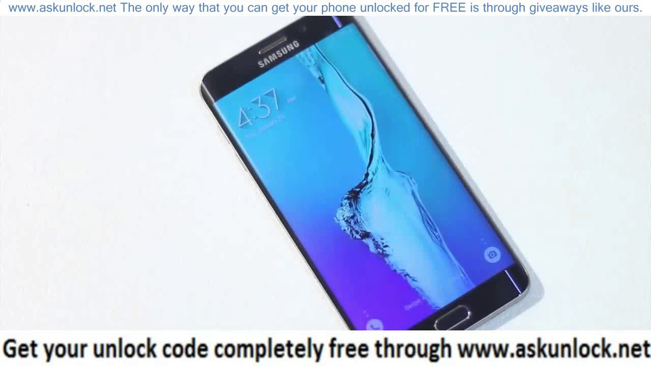 Samsung s6 edge unlock code free